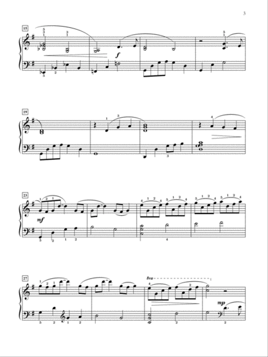 A Call to Peace: 10 Hymn Arrangements Based on the Theme of Peace Piano Solo scores gallery preview page 3