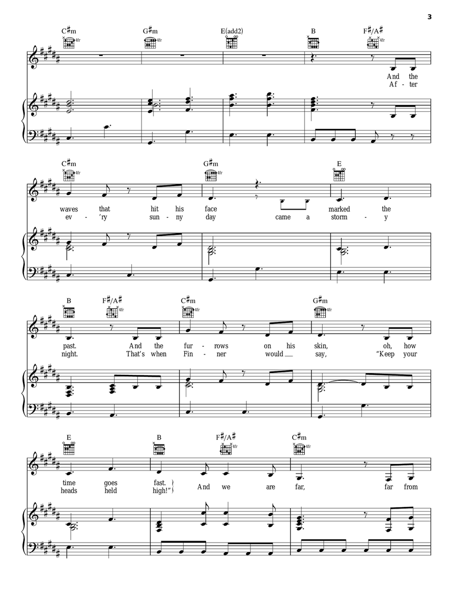 From Finner Acoustic Guitar scores gallery preview page 3