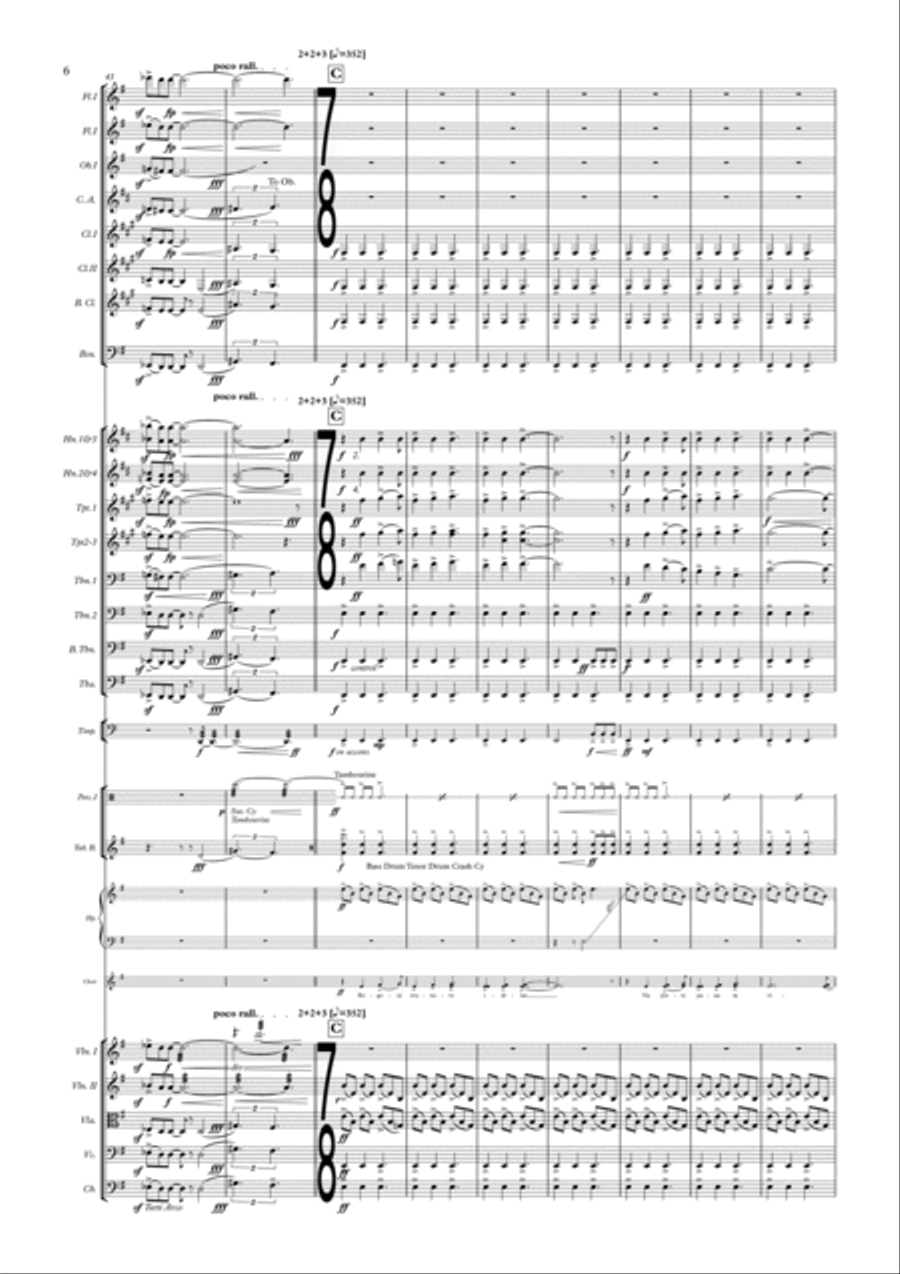 Xena: Warrior Princess Full Orchestra scores gallery preview page 6