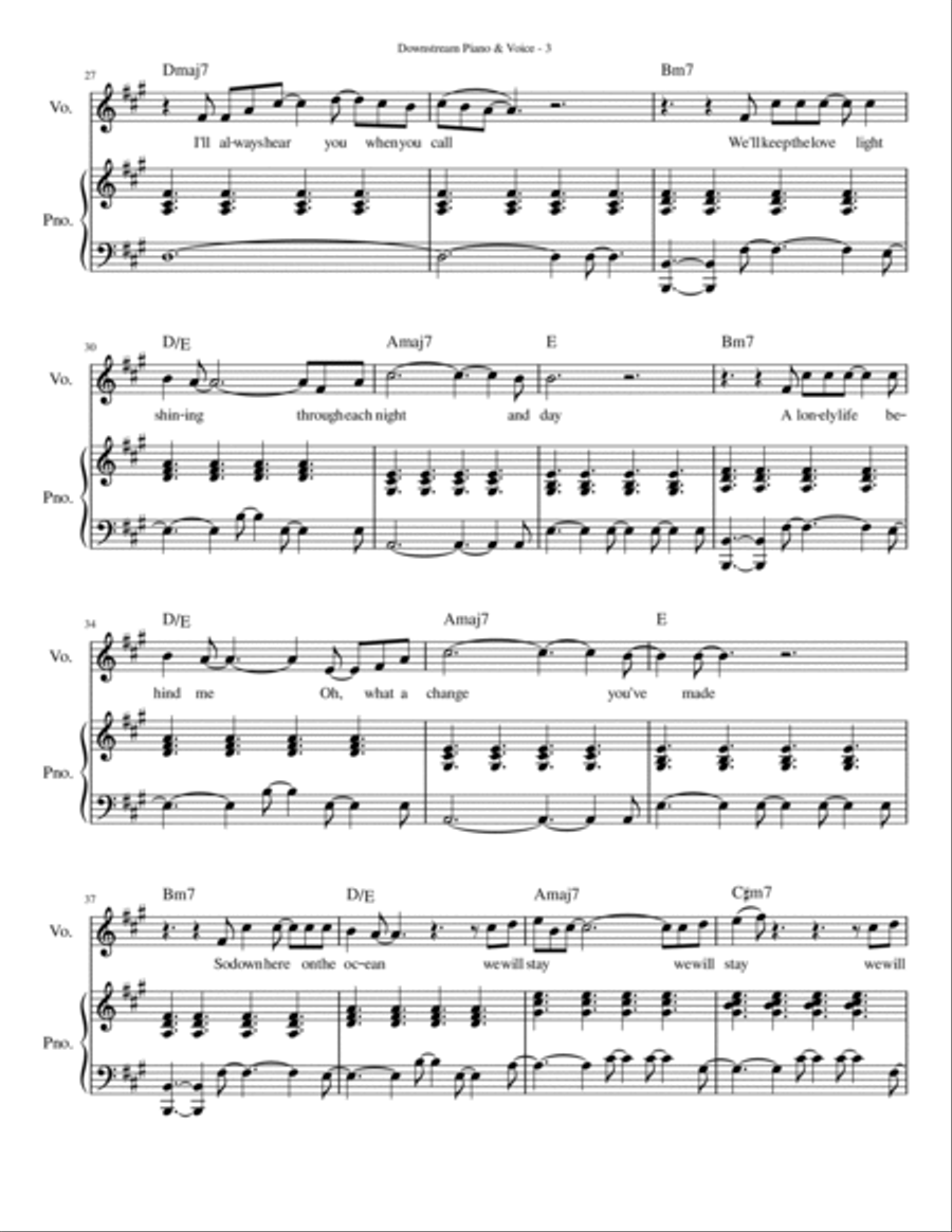 Downstream Voice scores gallery preview page 3