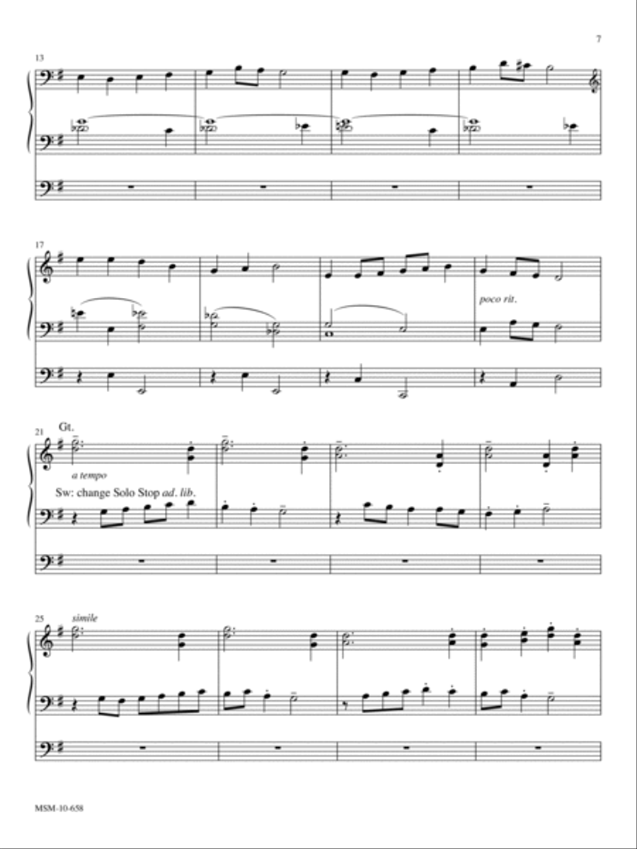 Aberystwyth Organ scores gallery preview page 2