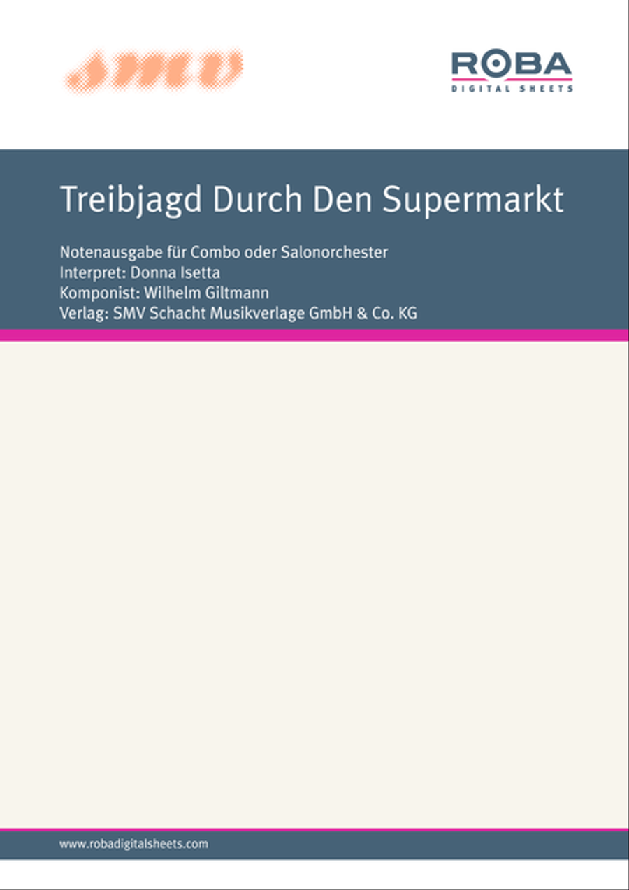 Treibjagd Durch Den Supermarkt Orchestra scores gallery preview page 1