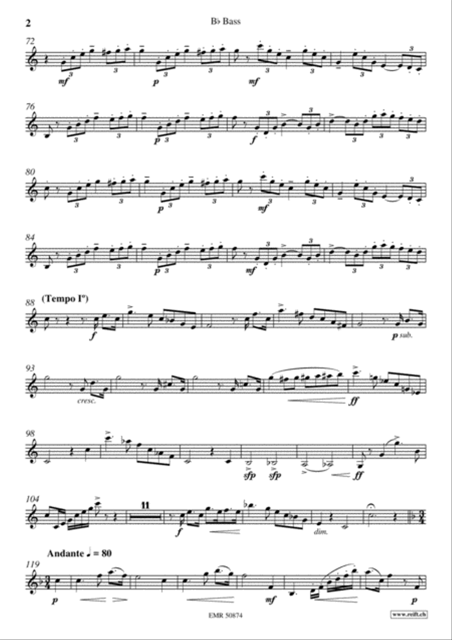 Concertino Piano Accompaniment scores gallery preview page 3