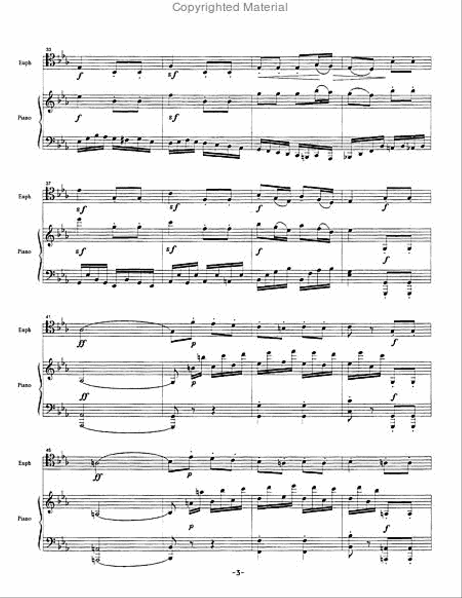 Rondo Euphonium scores gallery preview page 4