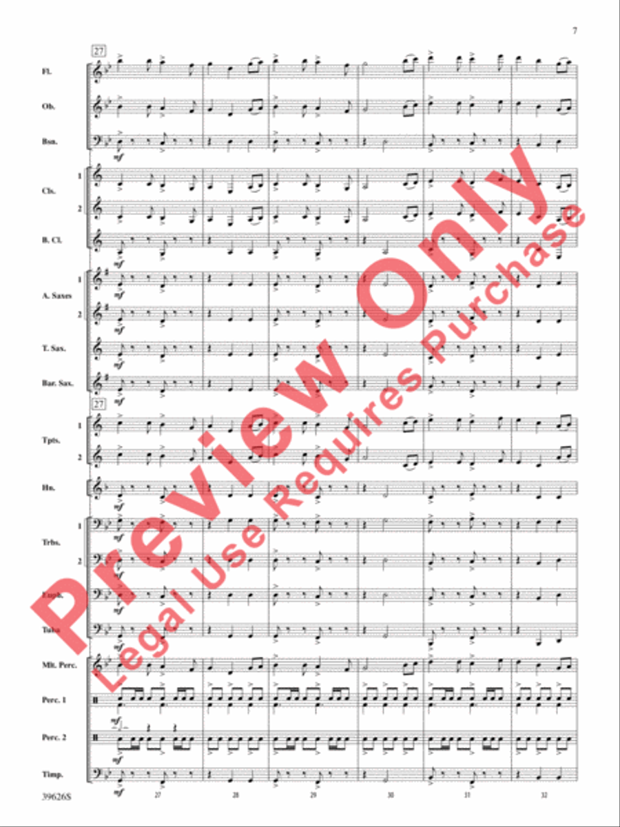 Whiteleaf Hill Whiteleaf Hill Concert Band scores gallery preview page 7