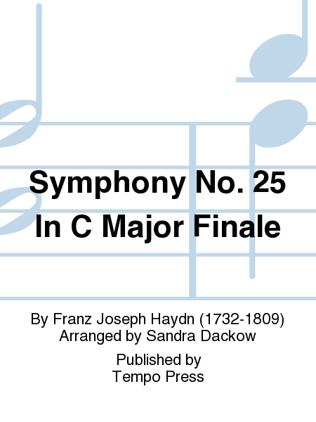 Symphony No. 25 In C Major Finale