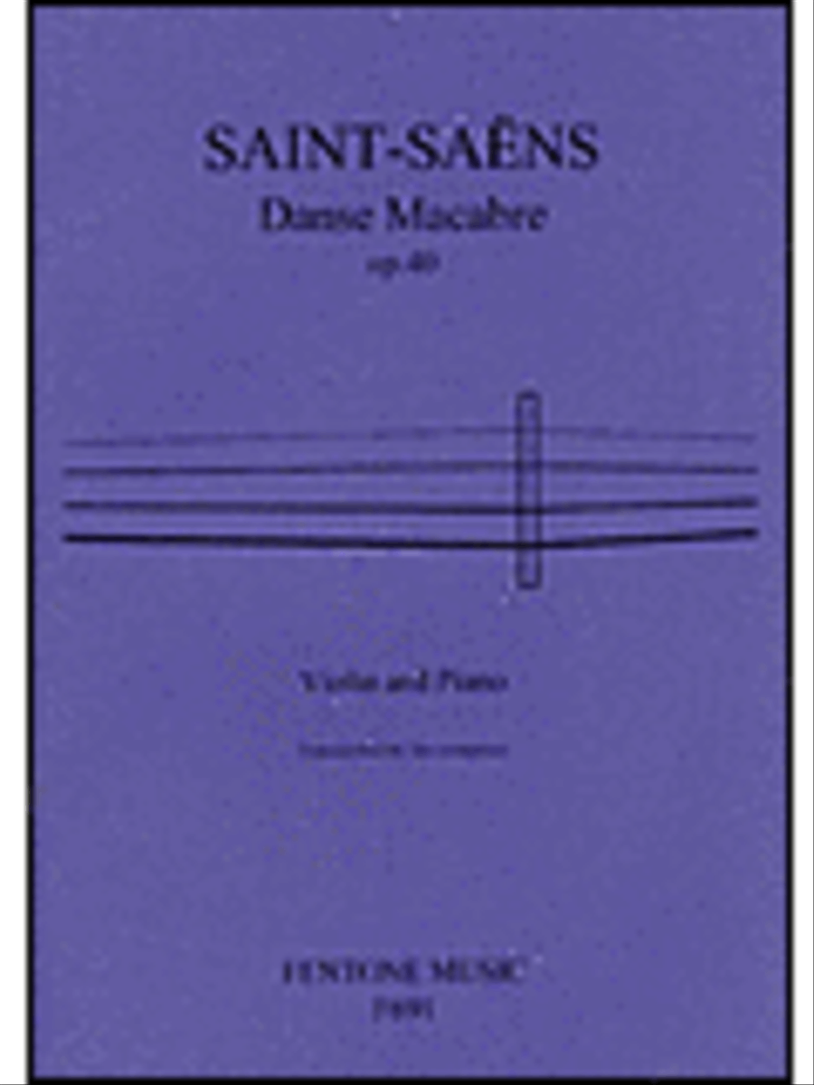 Dance Macabre Violin Solo scores gallery preview page 1