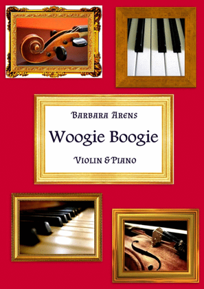 Book cover for Woogie Boogie - for Violin & Piano