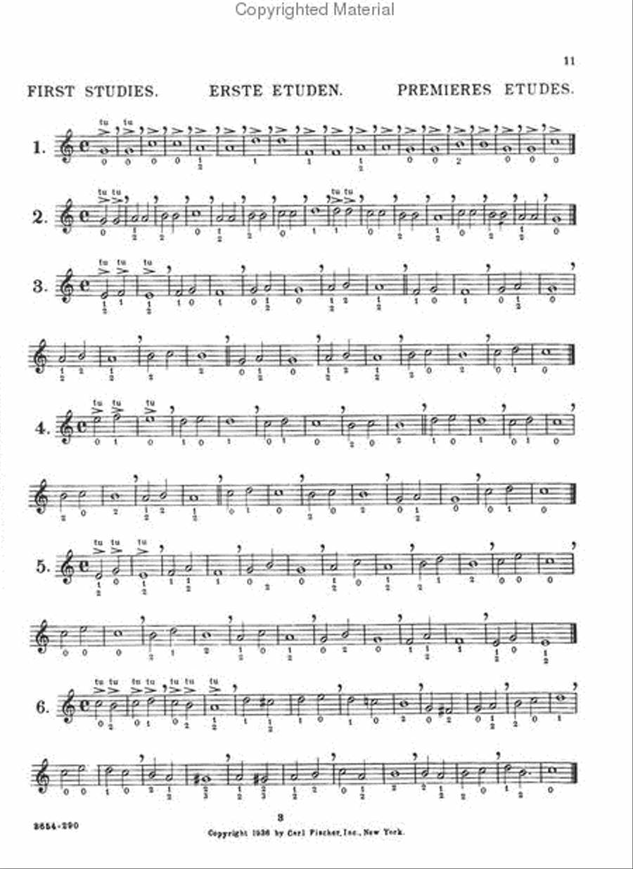 Arban-Prescott First and Second Year Cornet scores gallery preview page 2