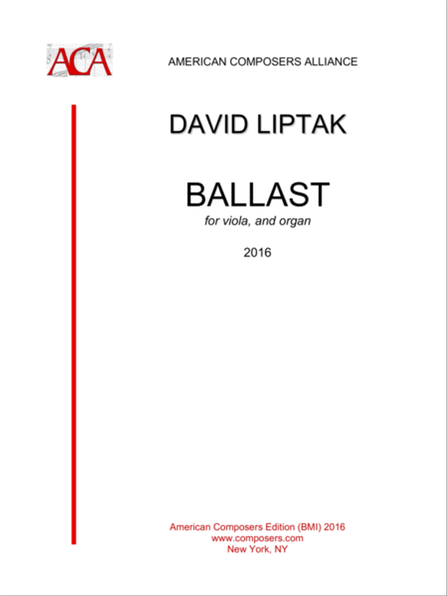 [Liptak] Ballast String Duet scores gallery preview page 1