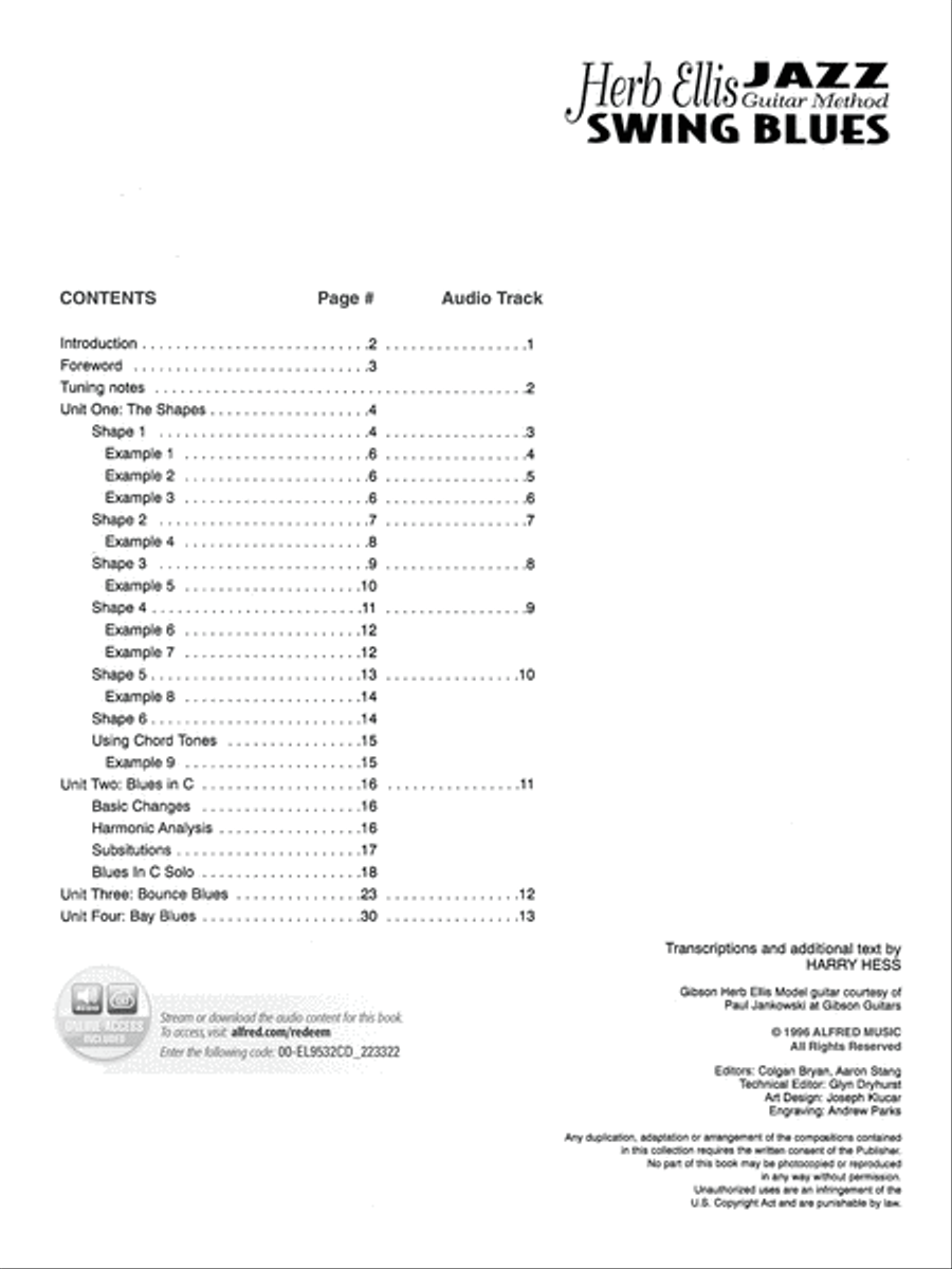 The Herb Ellis Jazz Guitar Method Electric Guitar scores gallery preview page 2