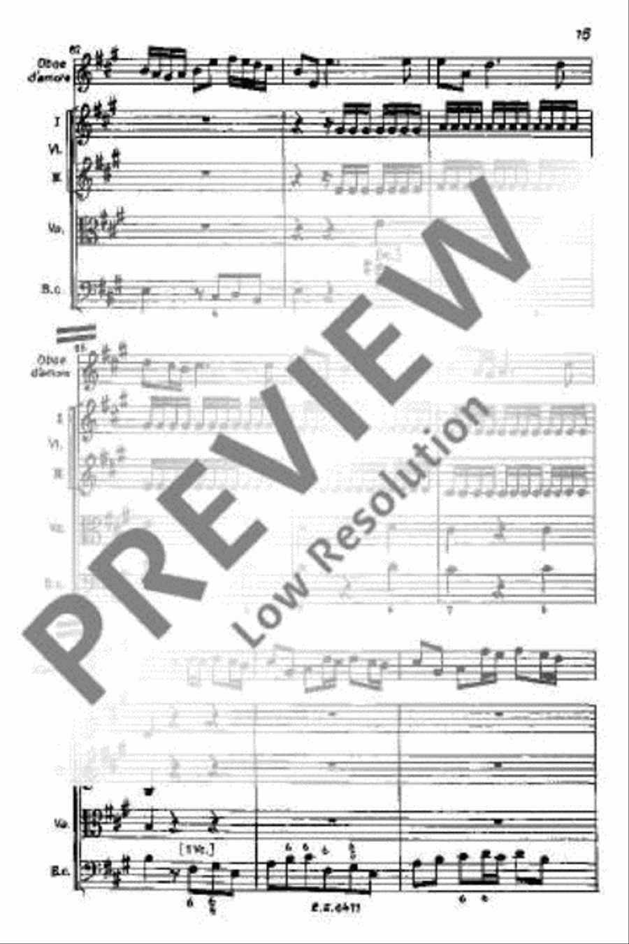 Concerto A major Piano and Keyboard scores gallery preview page 20