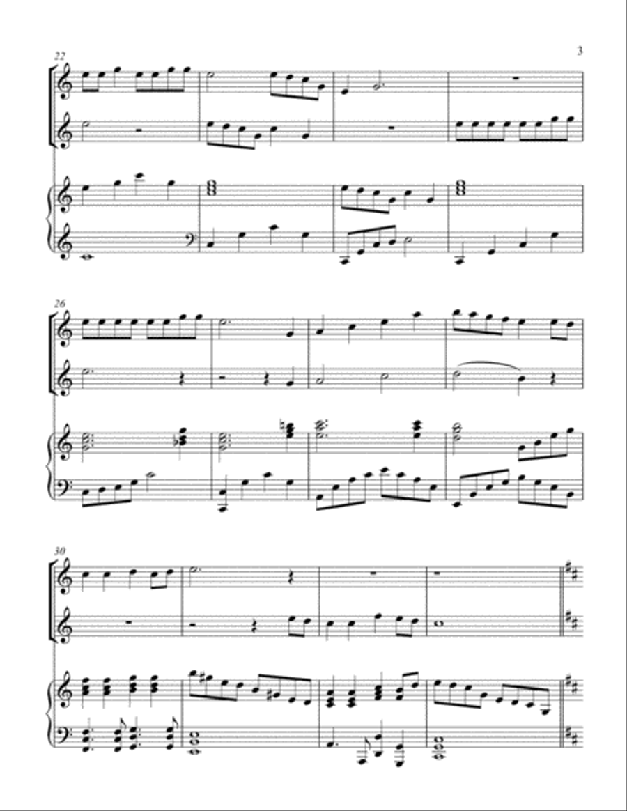 Do You Hear What I Hear Piano scores gallery preview page 4