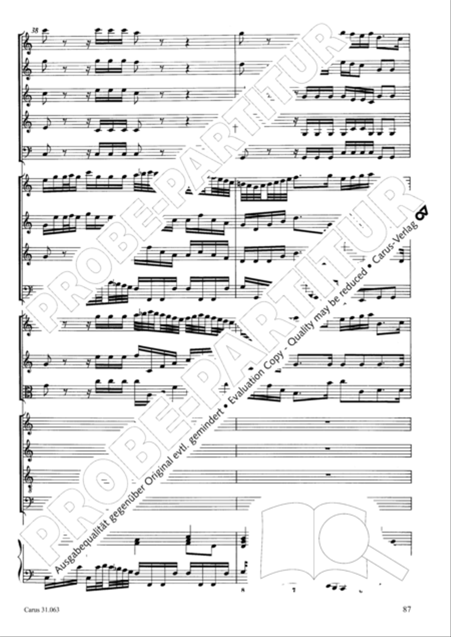 Christians, etch this blessed day (Christen, atzet diesen Tag) 4-Part scores gallery preview page 88