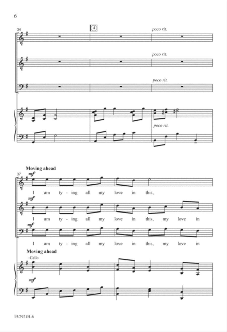 Where Dwells the Soul of My Love TTB scores gallery preview page 6