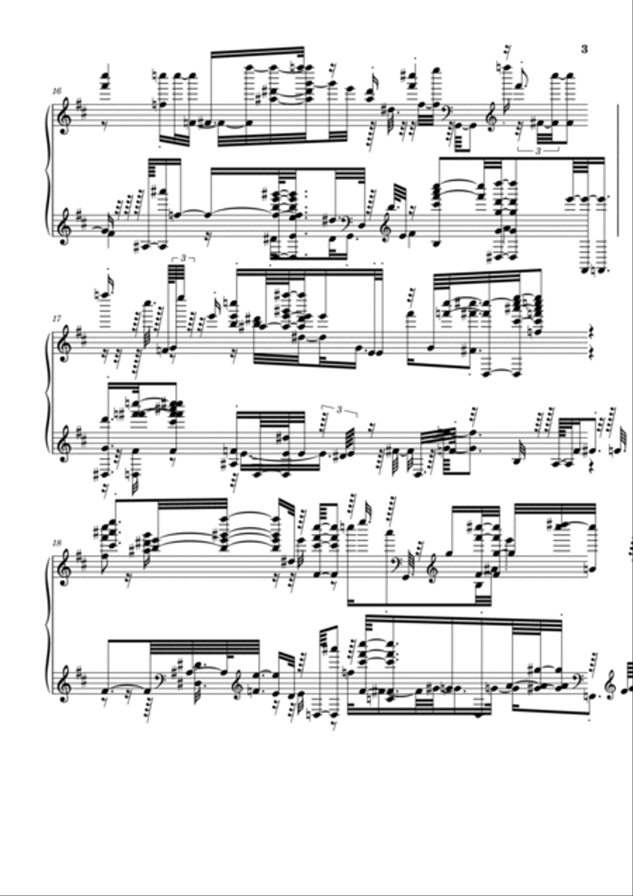 Film Started On Life Easy Piano scores gallery preview page 3