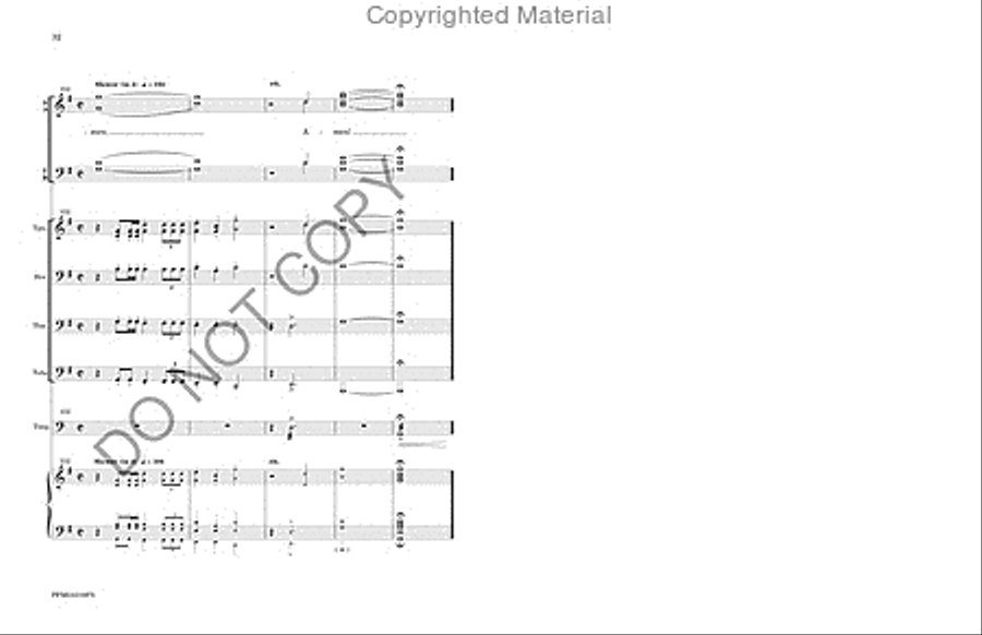 Hail the Day That Sees Him Rise - Full Score 4-Part scores gallery preview page 35
