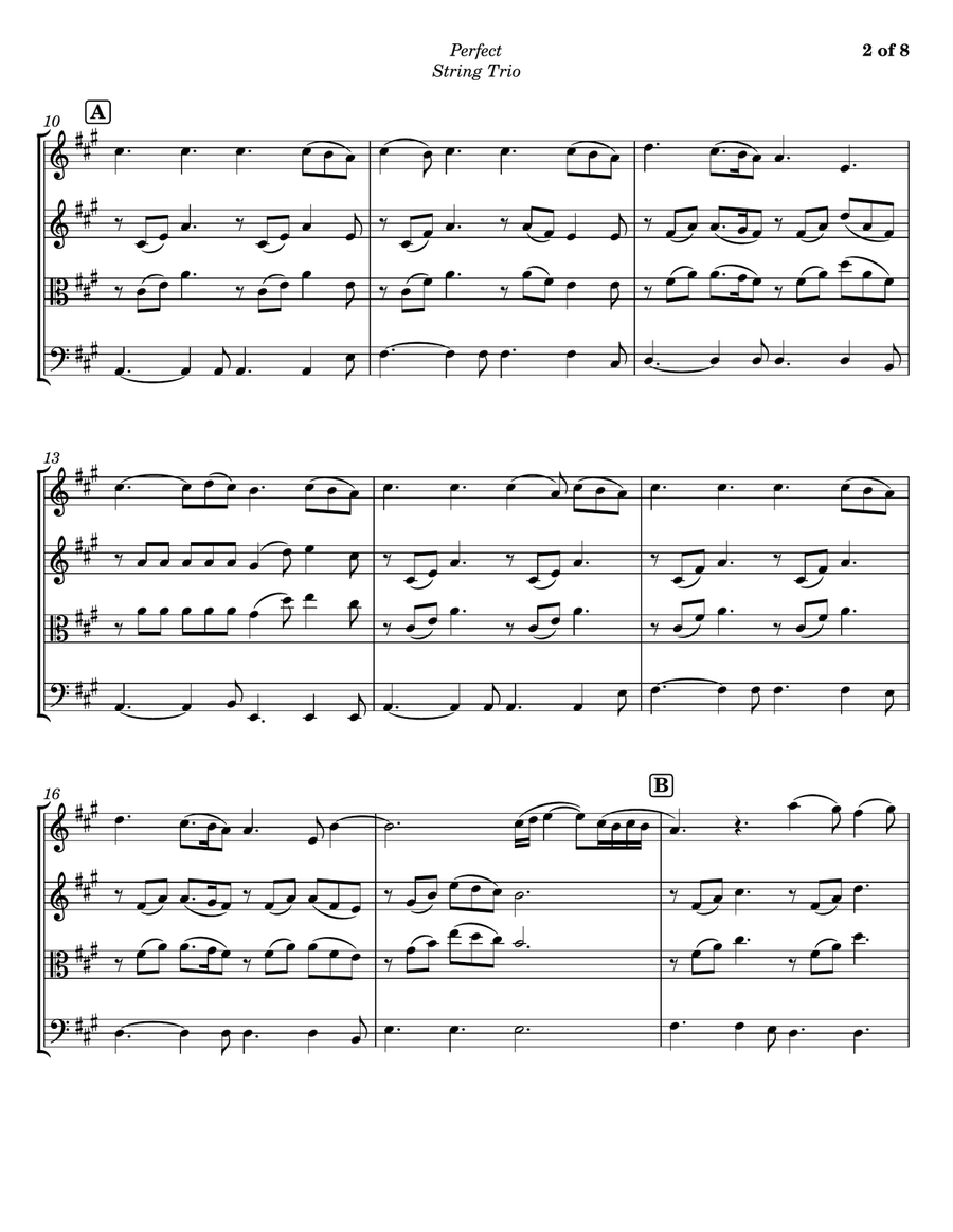 Perfect String Trio scores gallery preview page 2