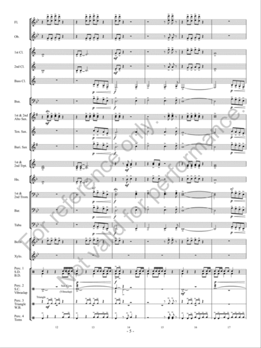 Hidden Gems Concert Band scores gallery preview page 6