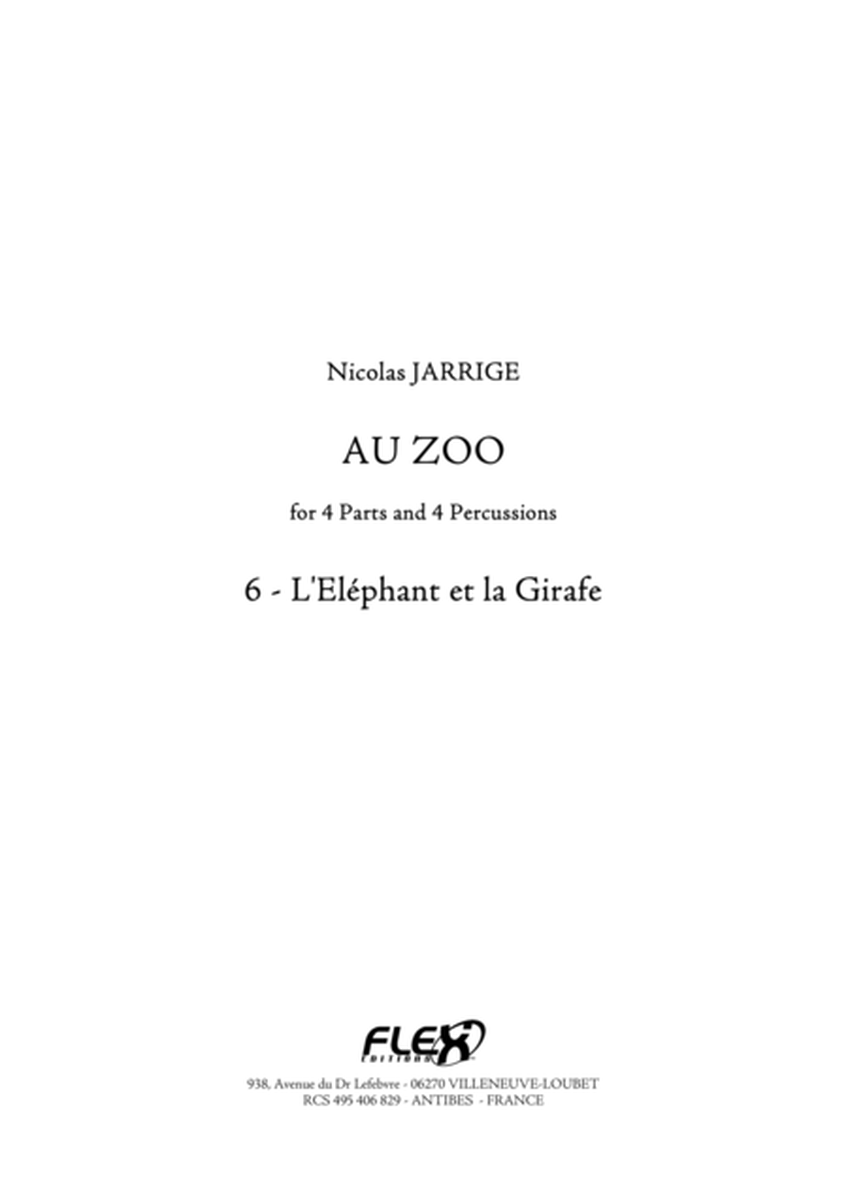 Au Zoo - 6 - L'Elephant et la Girafe image number null