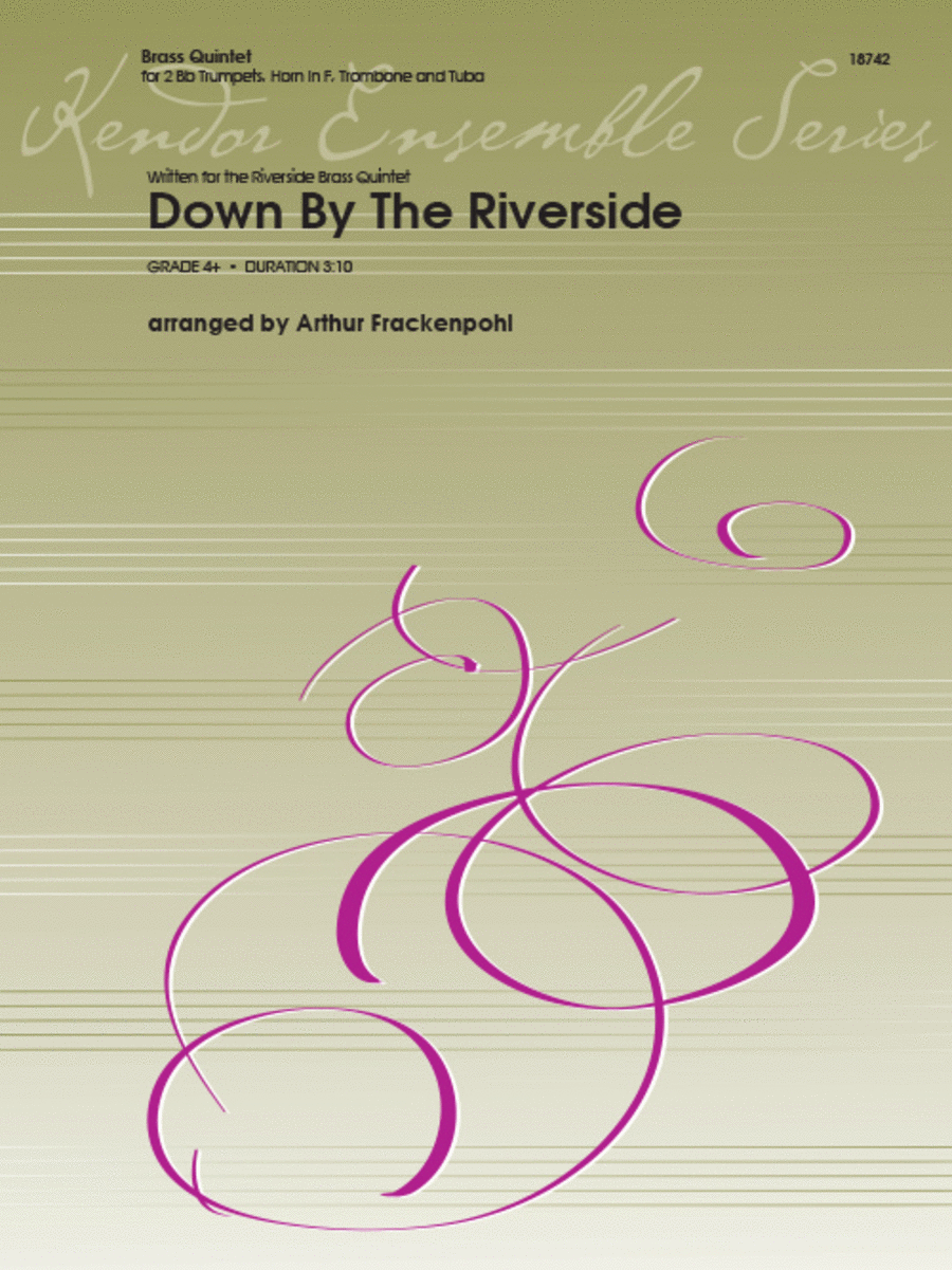 Down By The Riverside Horn scores gallery preview page 1