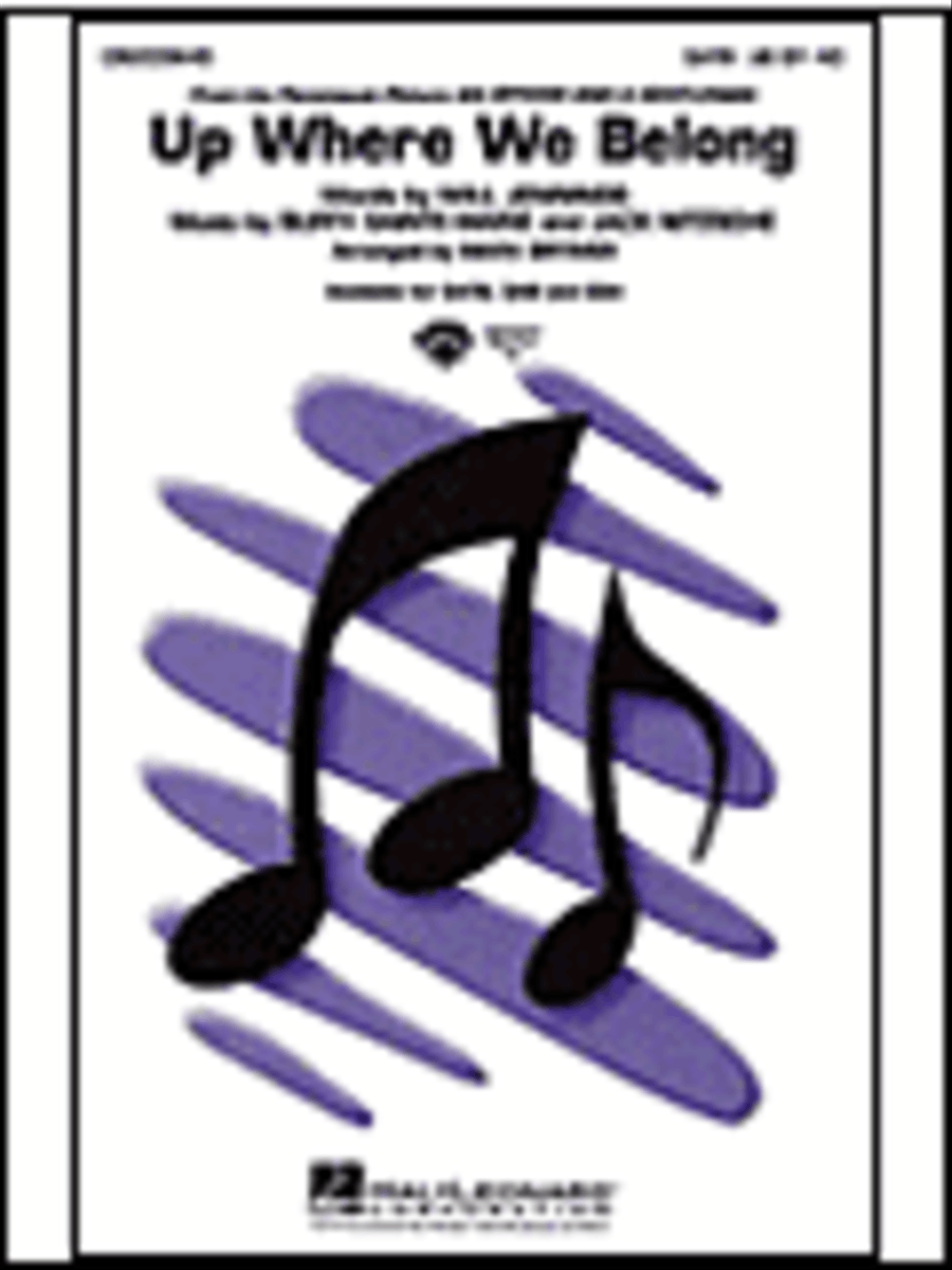 Up Where We Belong Show Choir scores gallery preview page 1
