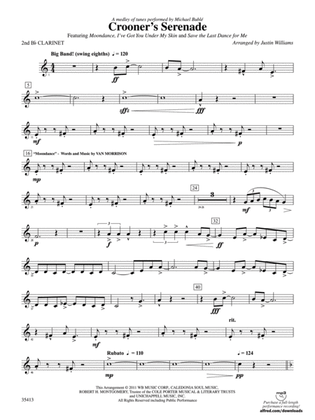 Crooner’s Serenade: 2nd B-flat Clarinet