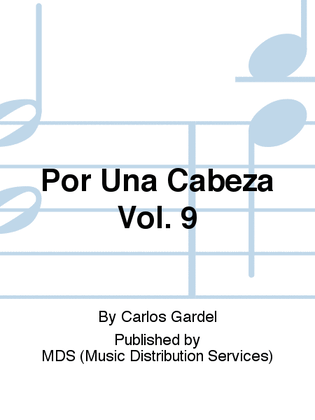 Book cover for Por Una Cabeza Vol. 9