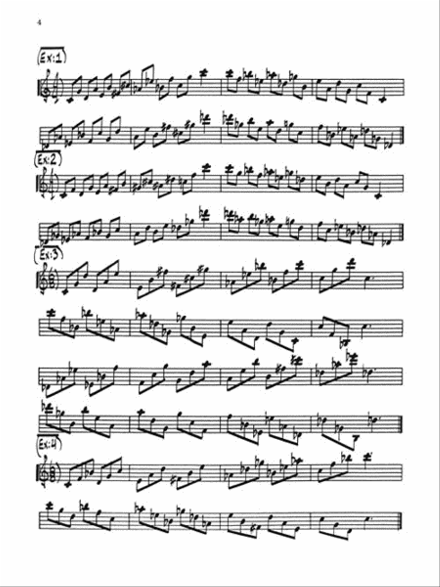 Exercises for Mallet Instruments Percussion scores gallery preview page 3