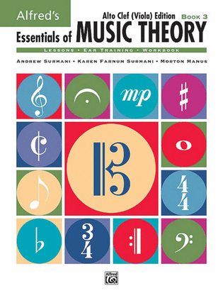 Book cover for Alfred's Essentials of Music Theory, Book 3