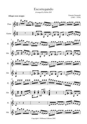 Escorregando (arranged for flute and guitar)