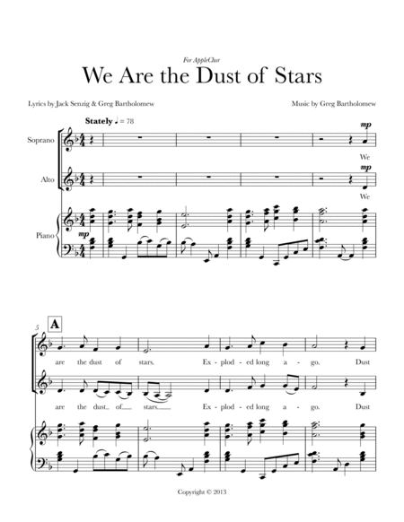 We Are the Dust of Stars image number null
