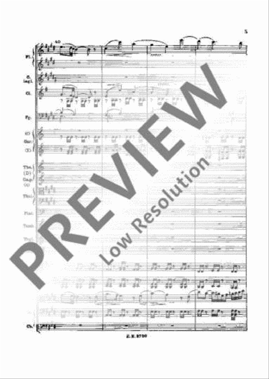 The Roman Carnival The Roman Carnival Orchestra scores gallery preview page 14