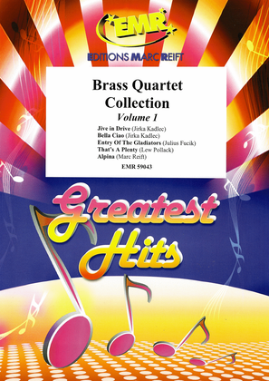 Book cover for Brass Quartet Collection Volume 1