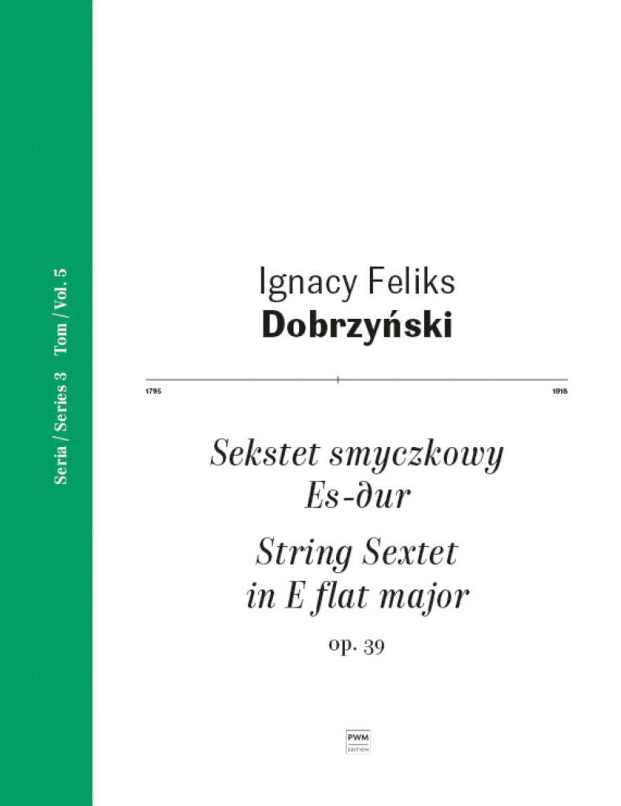 String Sextet in E flat major School and Community scores gallery preview page 1