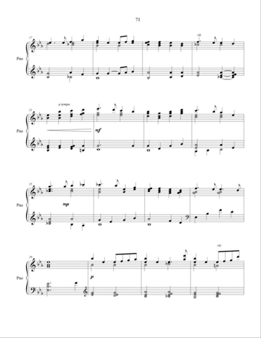 There's Only One, piano solo Piano Solo scores gallery preview page 3