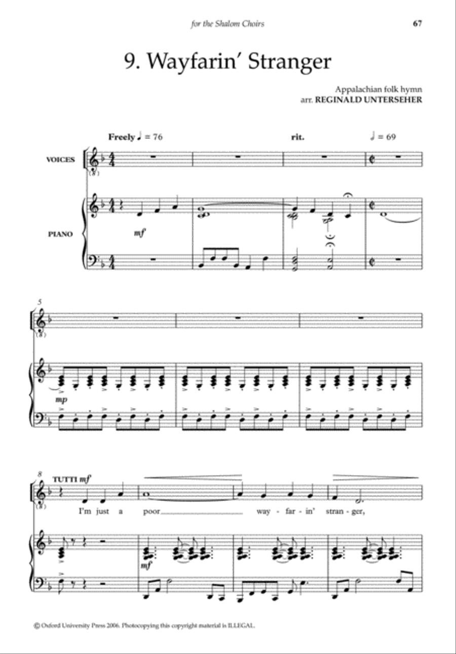 SongStream 2: An American Journey 3-Part scores gallery preview page 19