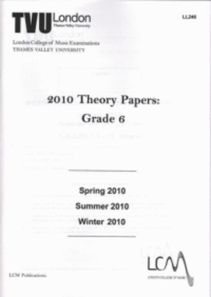 Lcm Theory Past Papers 2010 Grade 6