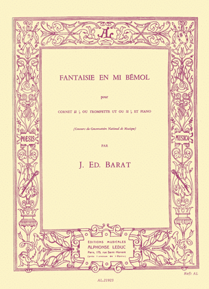 Book cover for Fantaisie En Mi Bémol