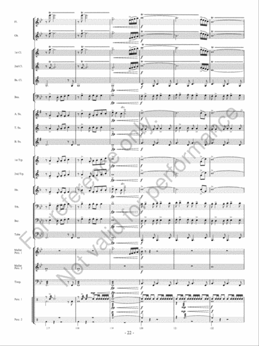 Sedona Concert Band scores gallery preview page 23