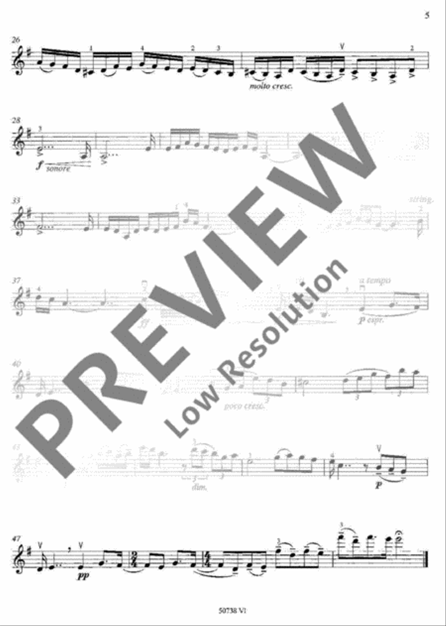 Aria Aria Clarinet scores gallery preview page 8