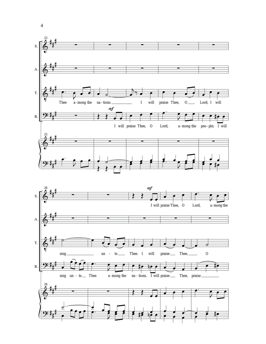 Glorious Everlasting SSAATTBB - Digital Sheet Music page 3