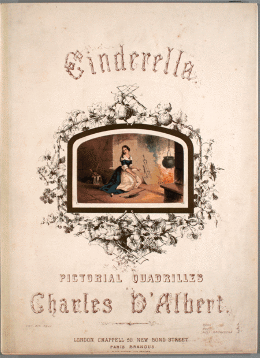 The Cinderella Quadrilles (Pictorial Quadrilles) Piano Solo scores gallery preview page 1