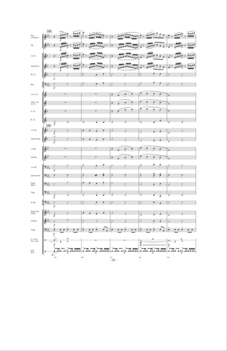 Towards a New Horizon Concert Band scores gallery preview page 27