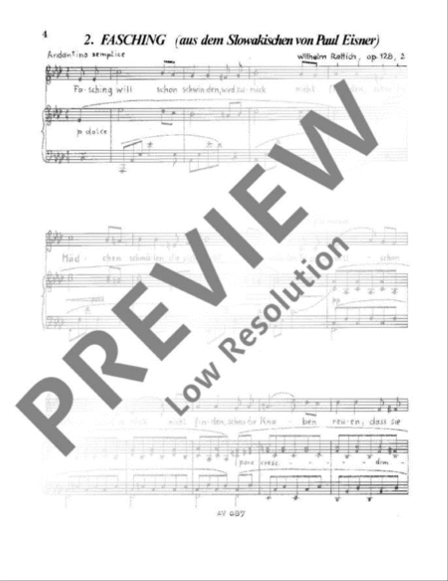 Monate im Lied Low Voice scores gallery preview page 7