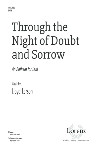 Through the Night of Doubt and Sorrow