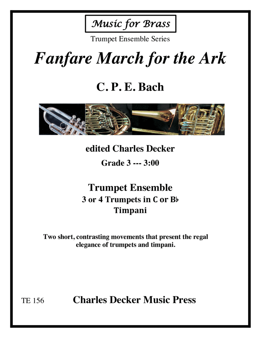 Fanfare March for the Ark for Trumpet Ensemble image number null
