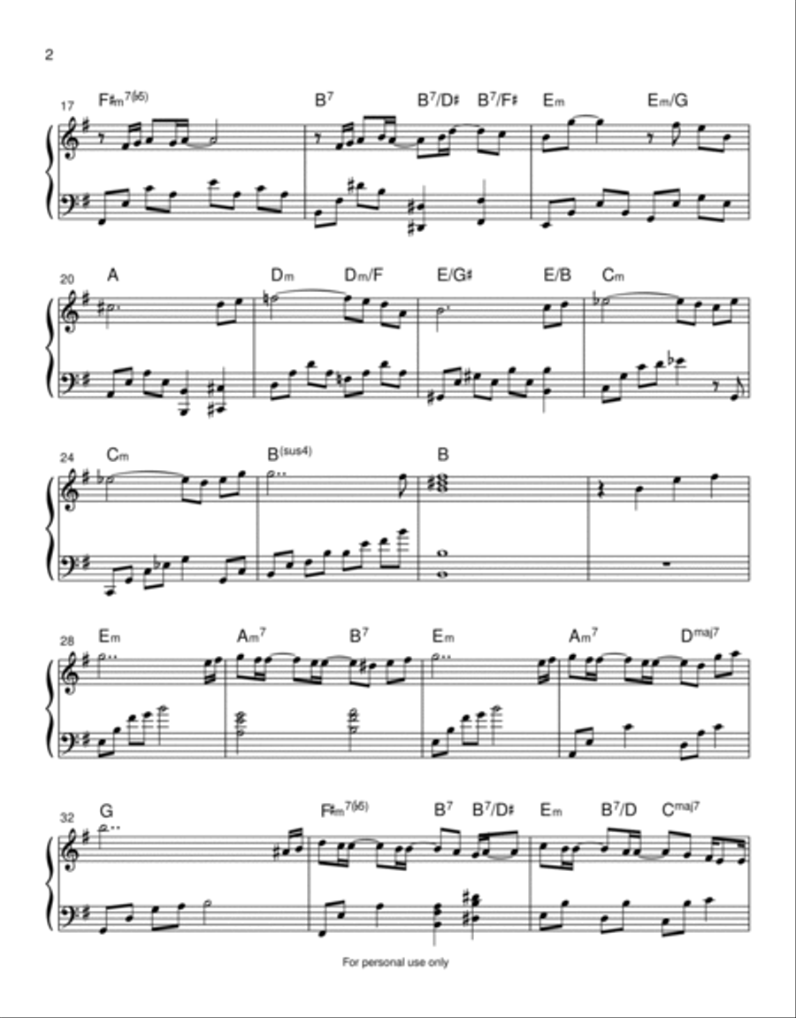 The Story of One Sky - Dimash Kudaibergen | Piano cover by Khloe Le Piano, Vocal, Guitar scores gallery preview page 2