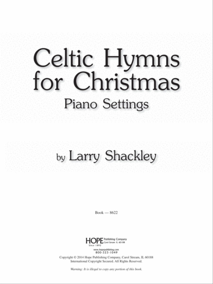 Celtic Hymns for Christmas Piano Solo scores gallery preview page 2