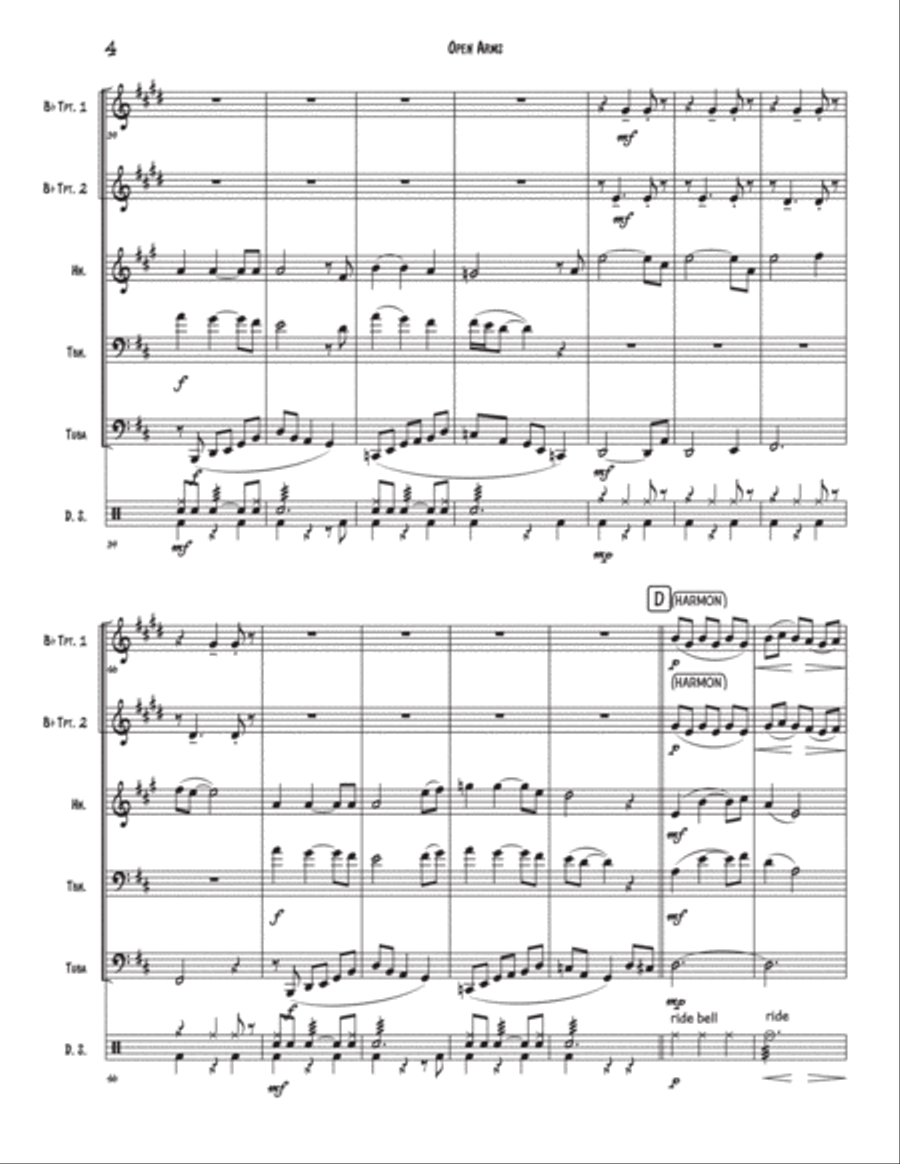 Open Arms Brass Ensemble scores gallery preview page 4